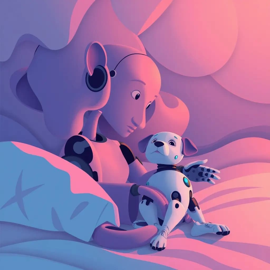 Dream illustration: Synthetic pet dies