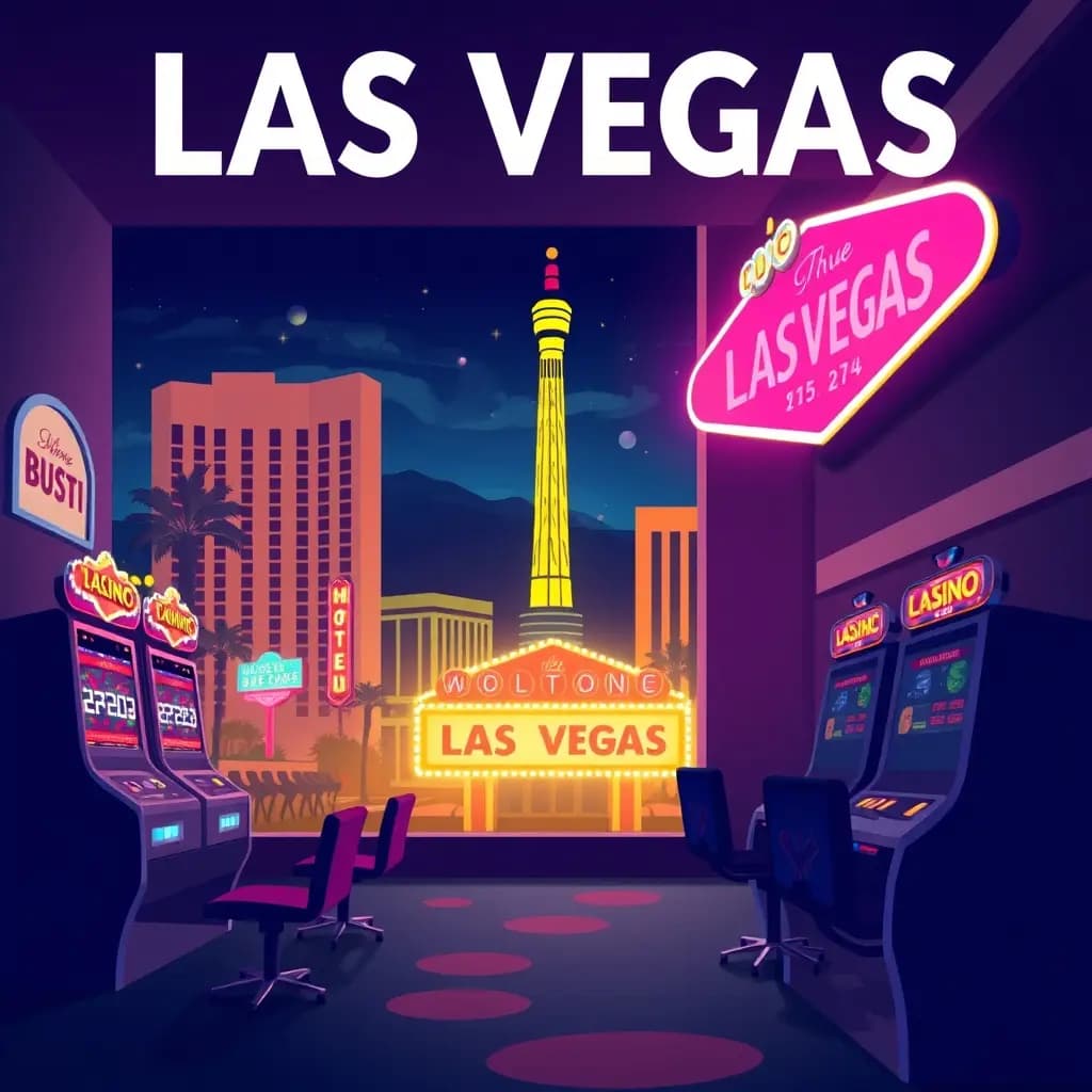 Dream illustration: Taking a Trip to Las Vegas