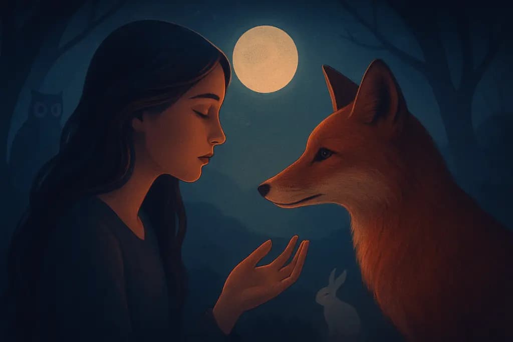 Dream illustration: Talking to Animals