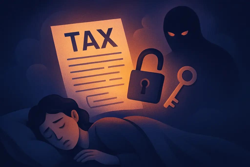 Dream illustration: Tax trouble or audit