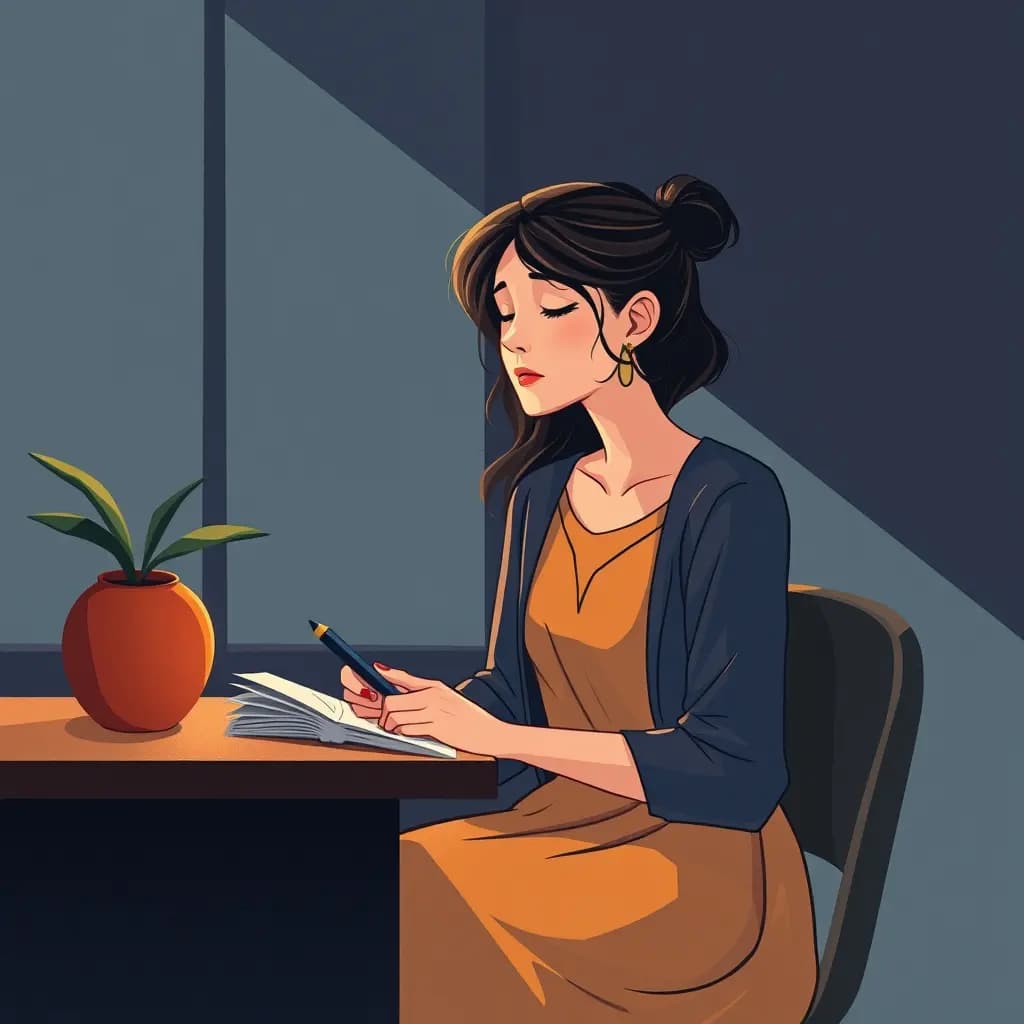 Dream illustration: Teacher doesn't recognize you
