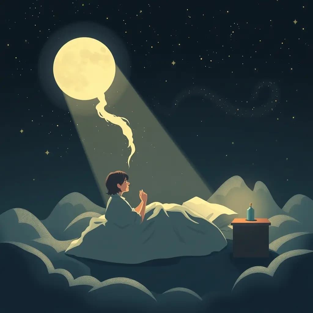 Dream illustration: Test answers fade away