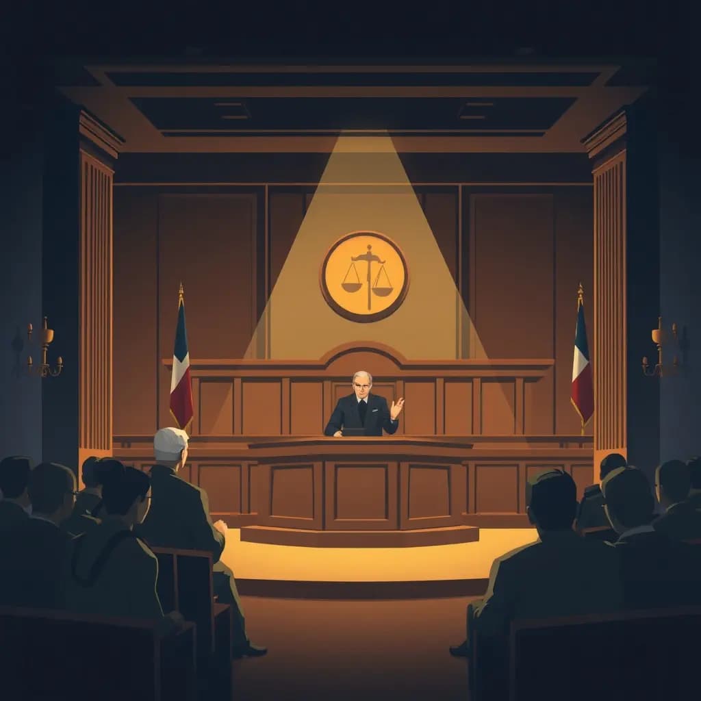 Dream illustration: Testifying in court