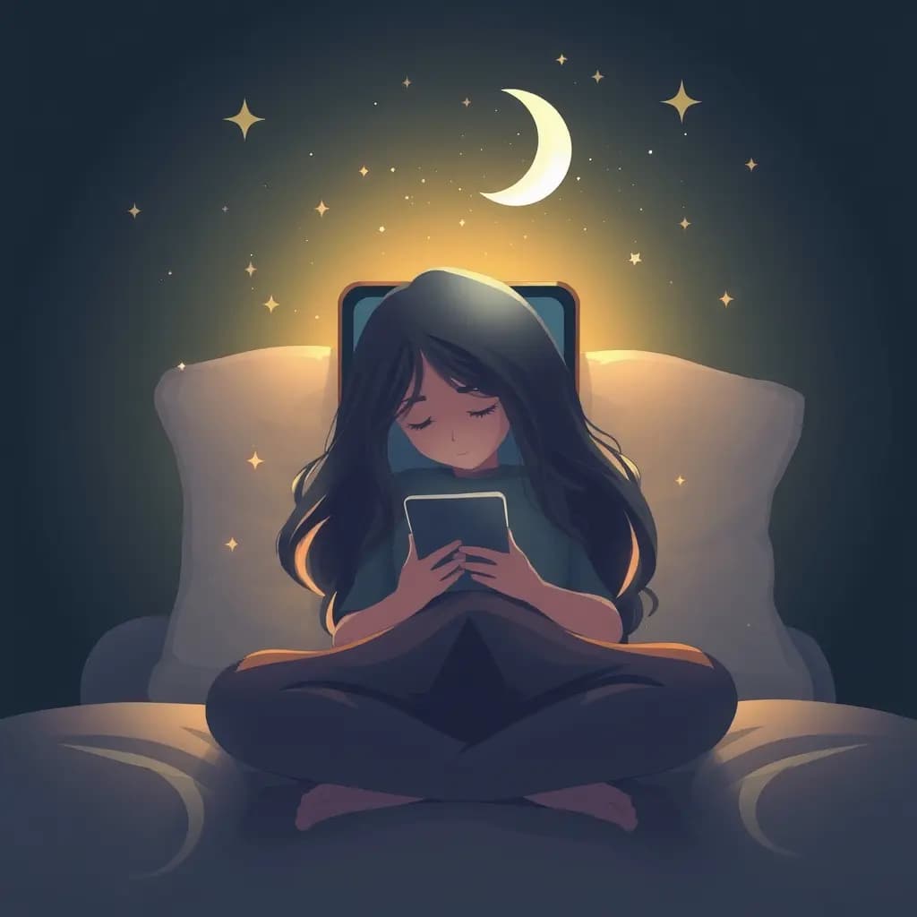 Dream illustration: Text message unsigned
