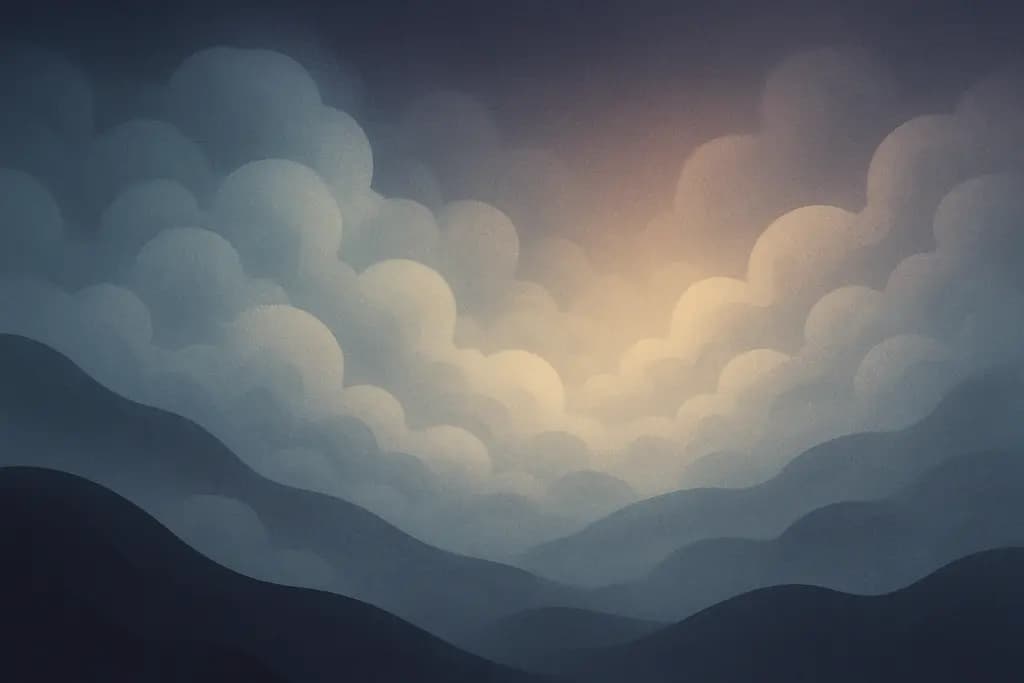 Dream illustration: Thick, Blinding Fog