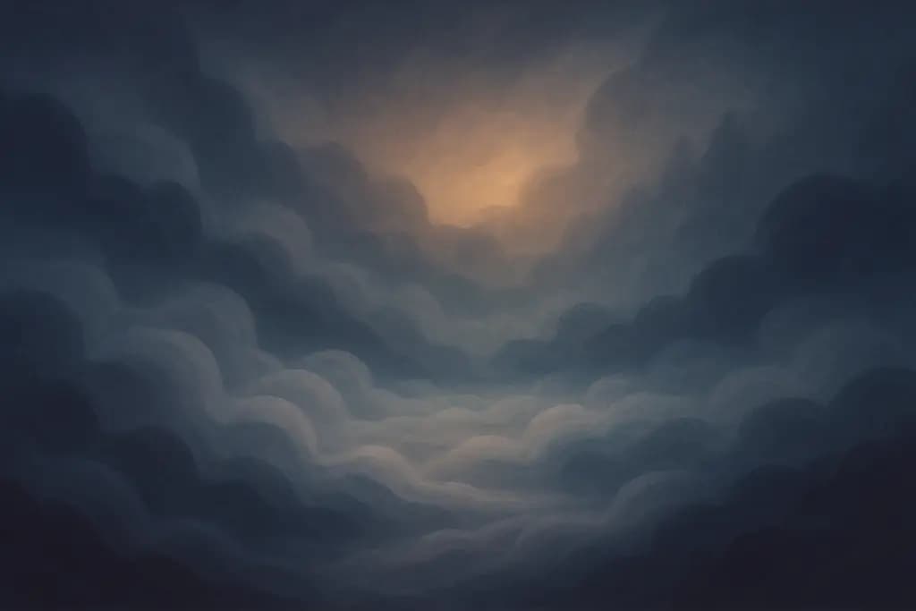 Dream illustration: Thick, engulfing fog