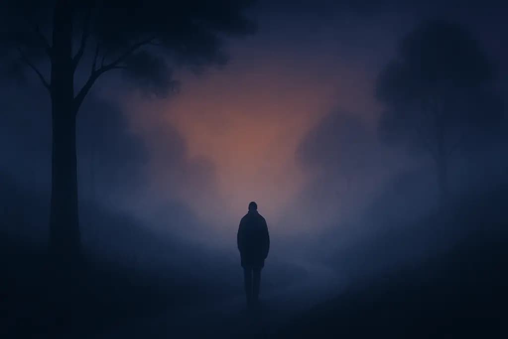 Dream illustration: Thick fog or low visibility