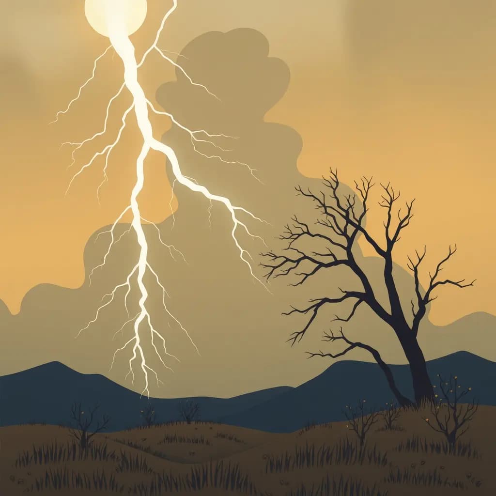 Dream illustration: Thunder without lightning