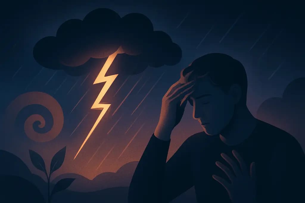 Dream illustration: Thunderstorms