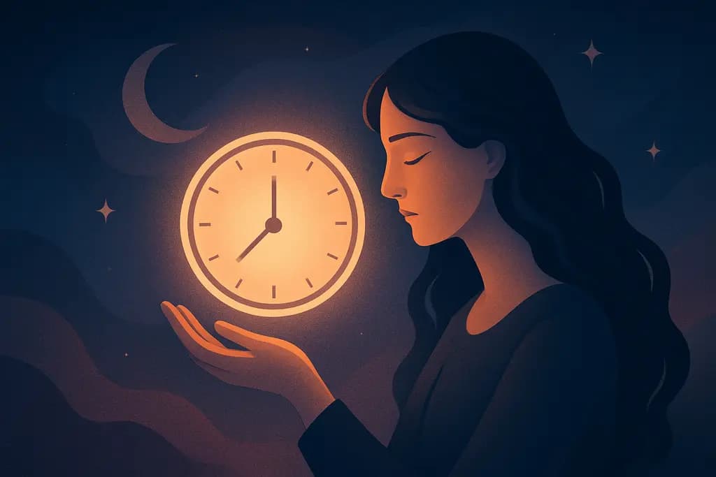 Dream illustration: Time freezing