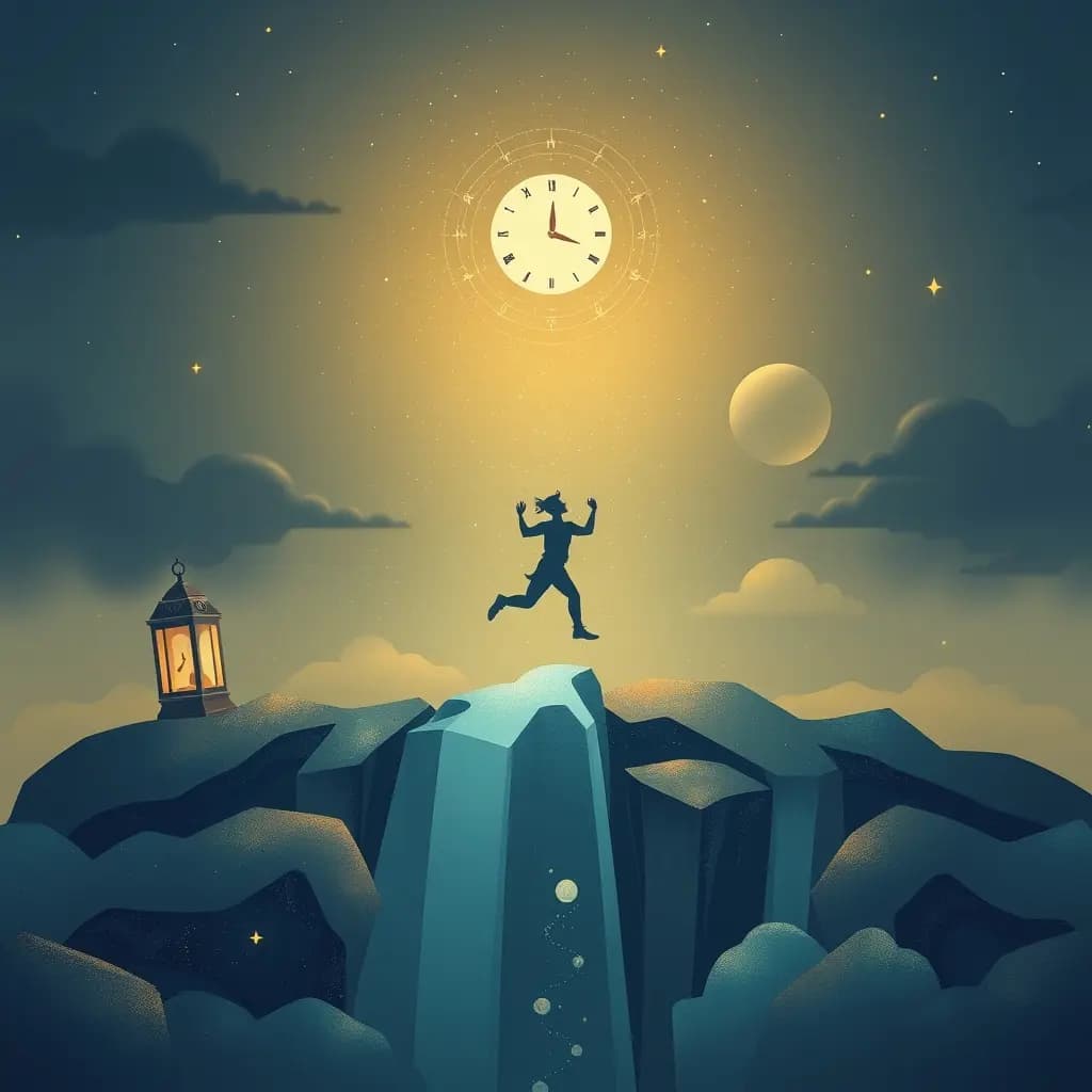 Dream illustration: Time jump / time travel