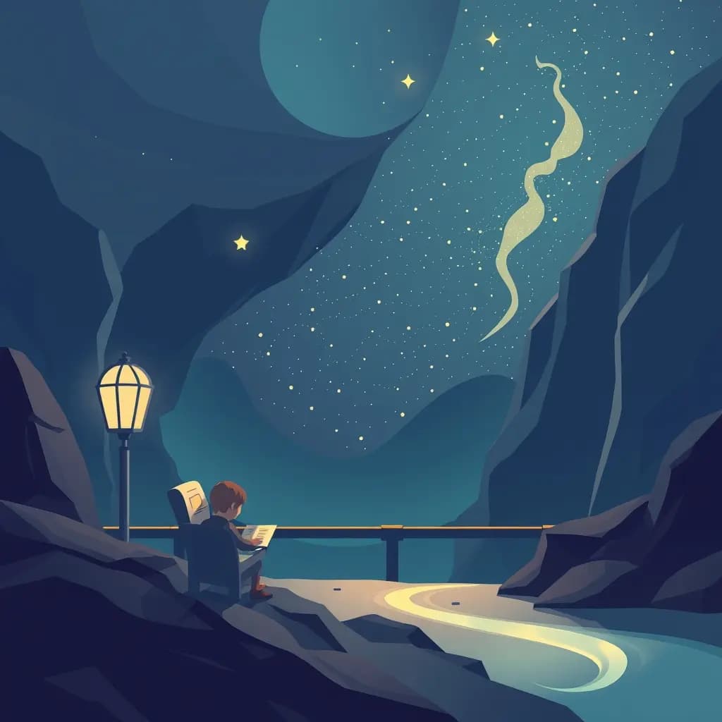 Dream illustration: Time travel to the future