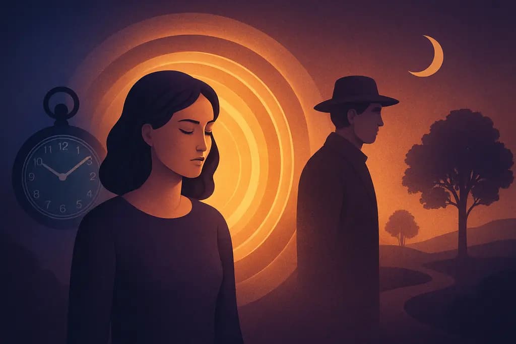 Dream illustration: Time travel to the past