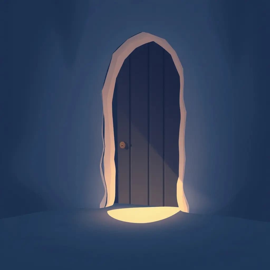 Dream illustration: Tiny Doorway