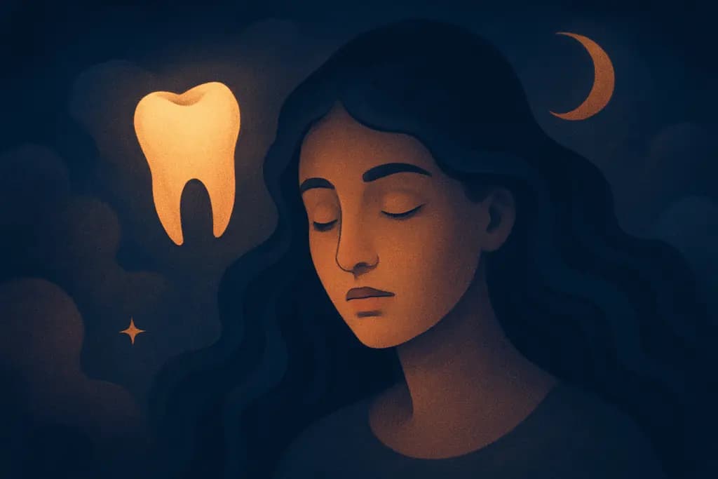 Dream illustration: Tooth falling out