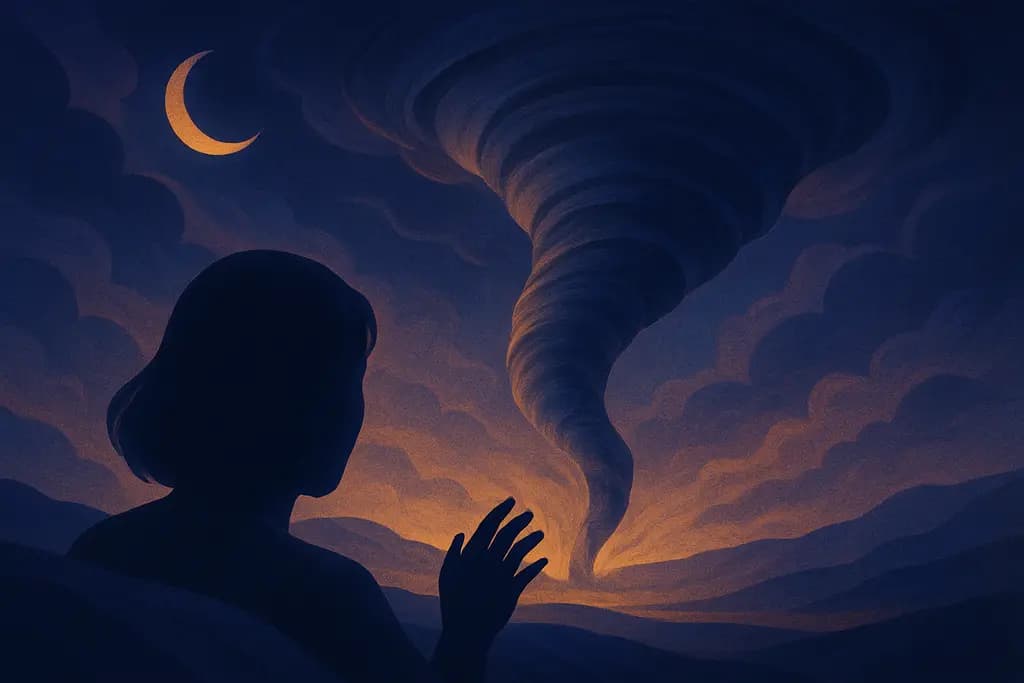 Dream illustration: Tornado appearing