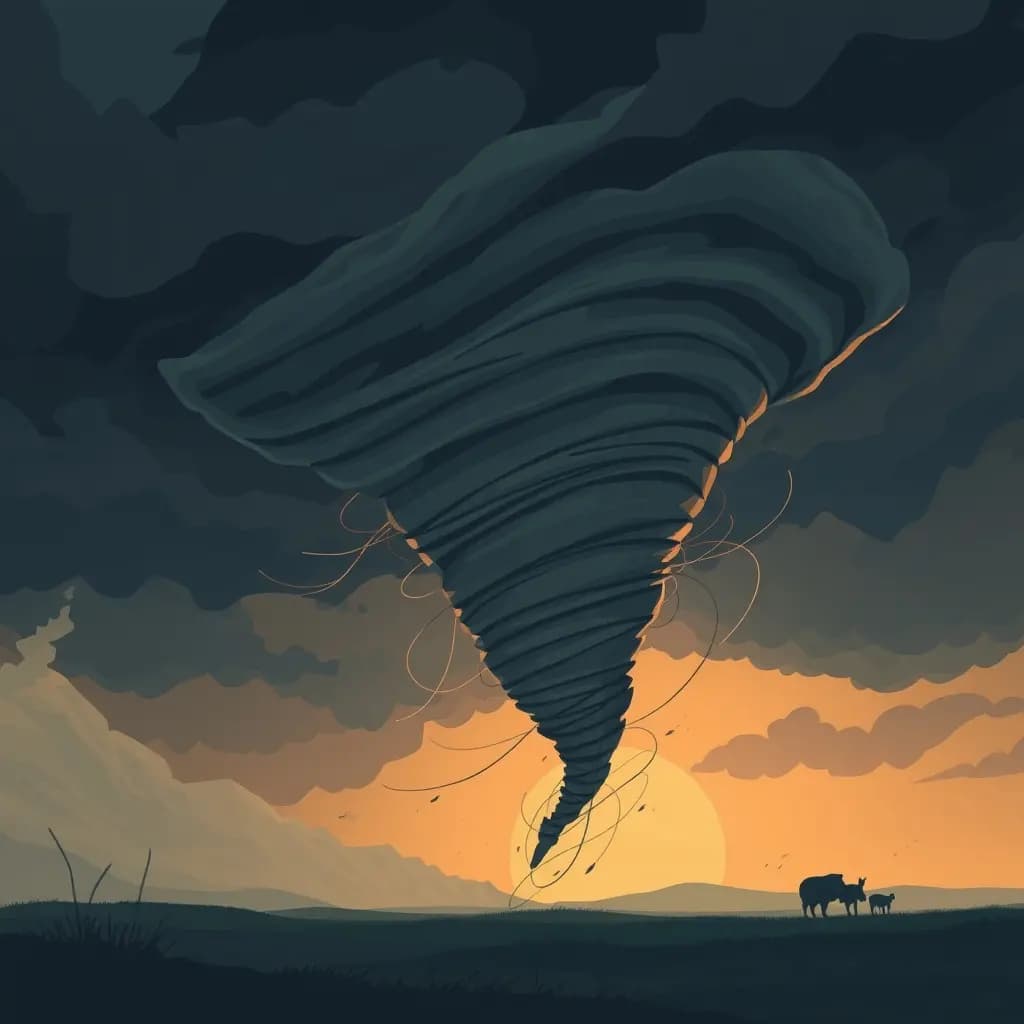 Dream illustration: Tornado or cyclone dream