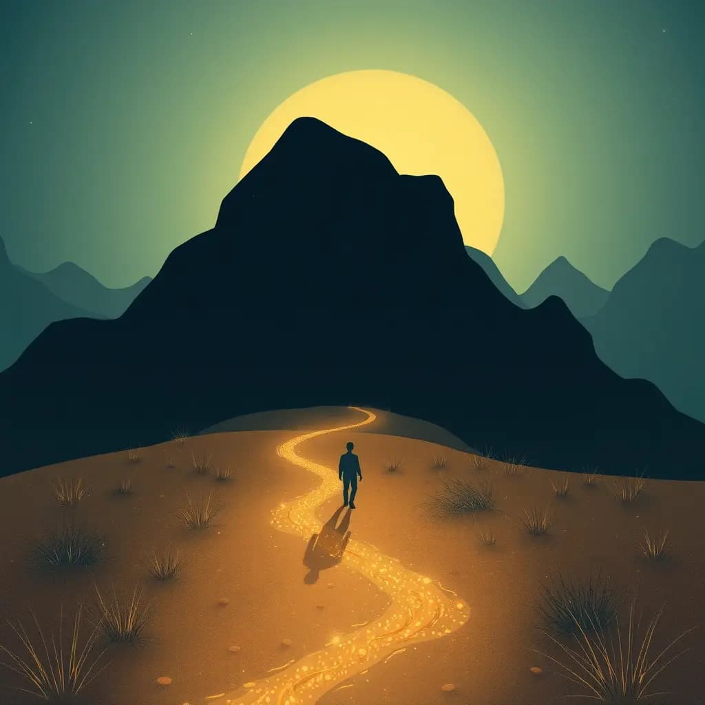 Dream illustration: Trail of Breadcrumbs