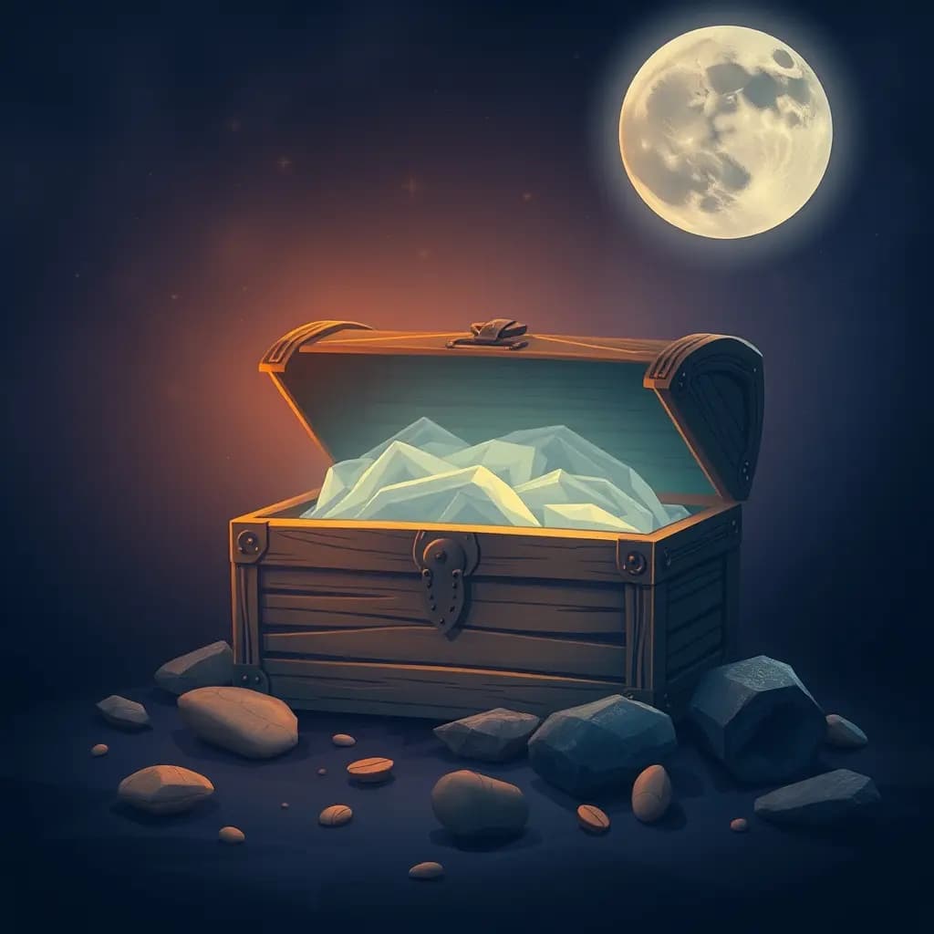 Dream illustration: Treasure chest