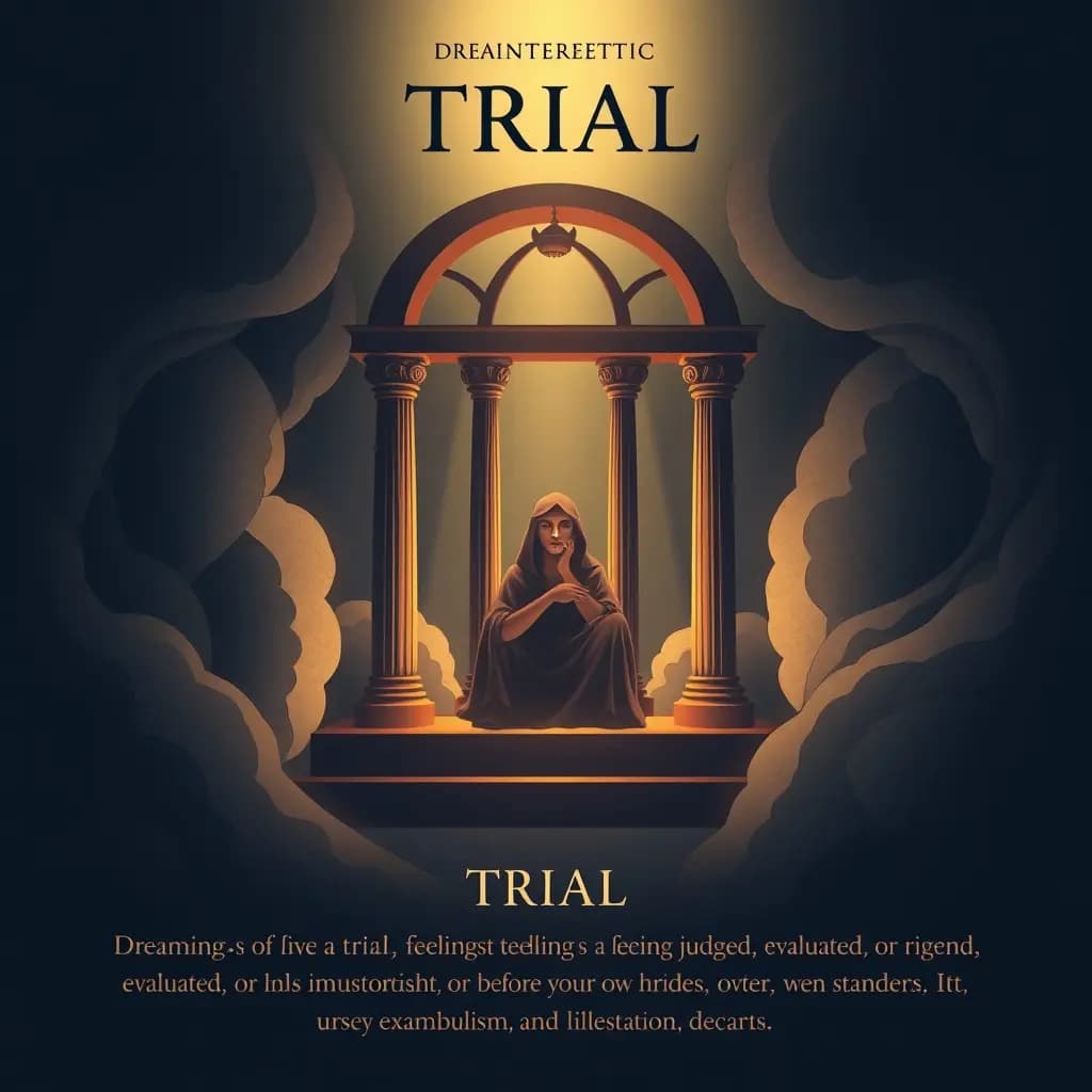 Dream illustration: Trial