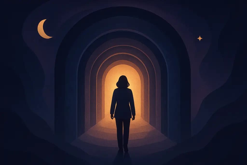 Dream illustration: Tunnels
