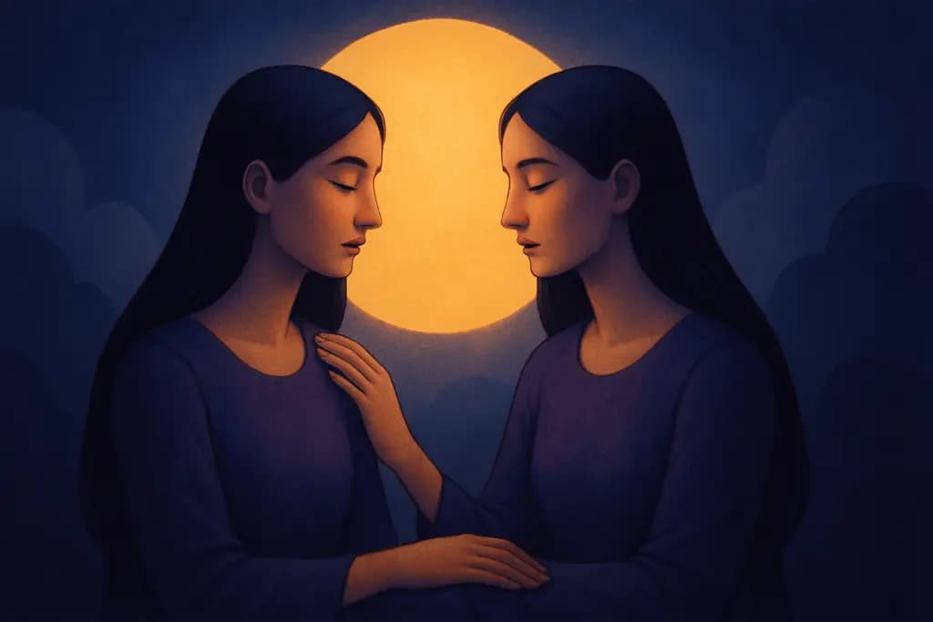 Dream illustration: Twins