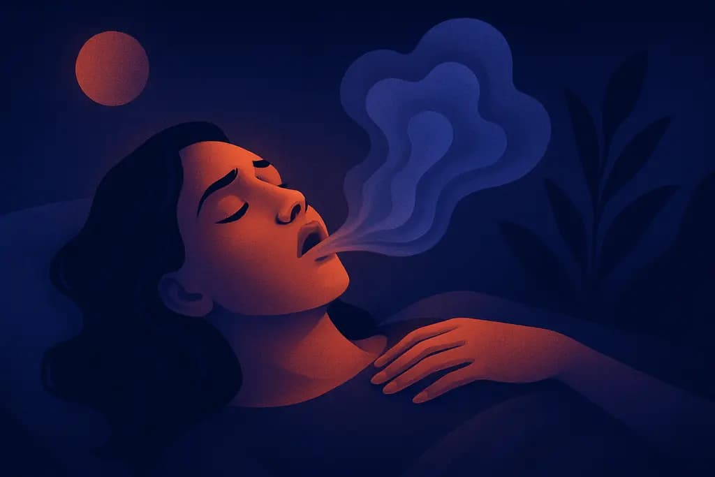 Dream illustration: Unable to breathe normally