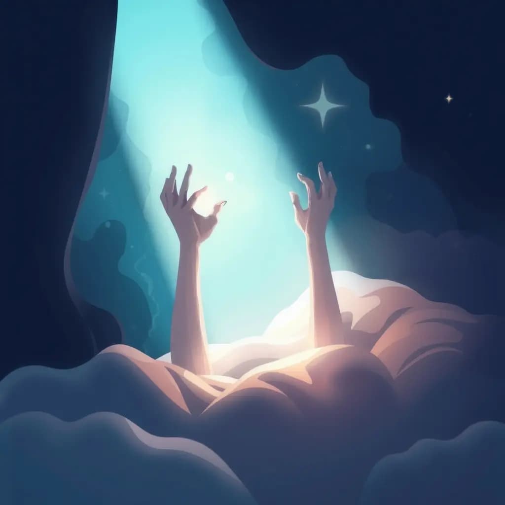 Dream illustration: Unable to scream