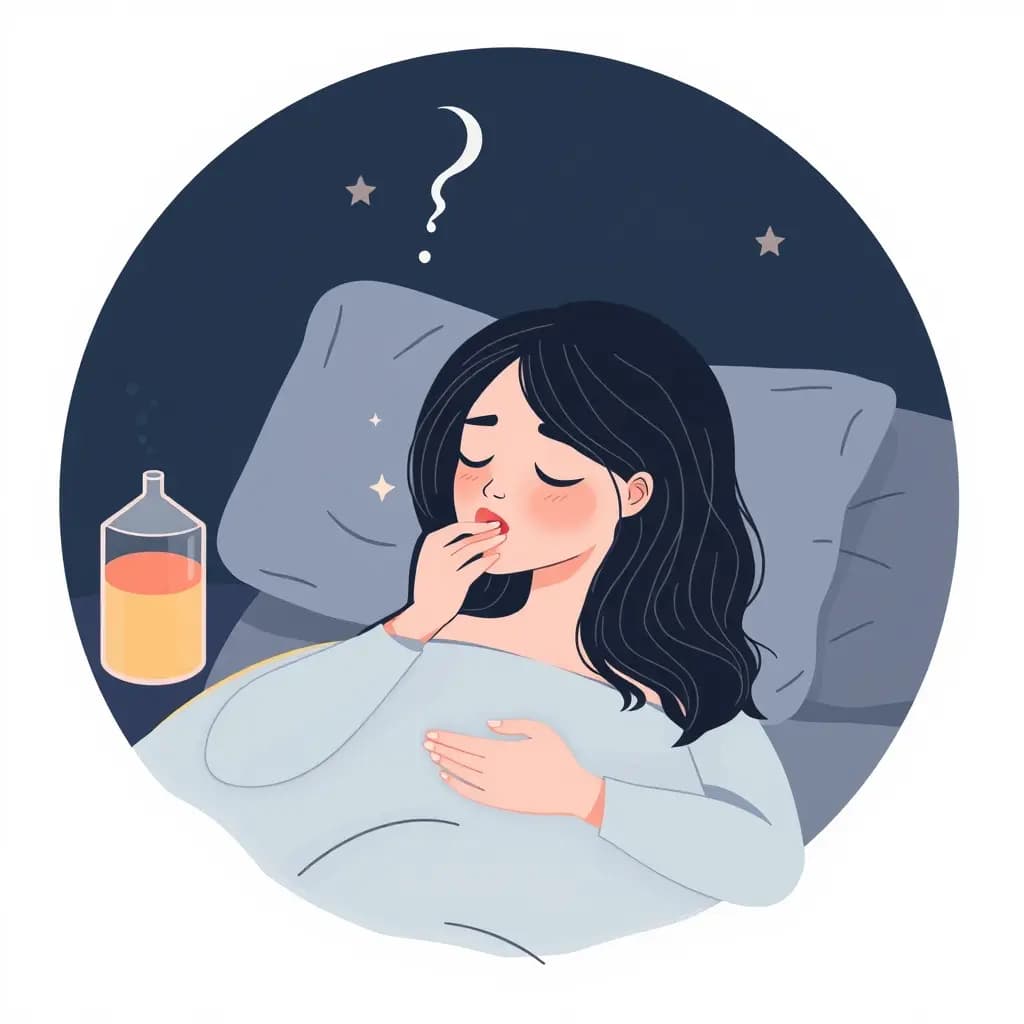 Dream illustration: Unable to swallow