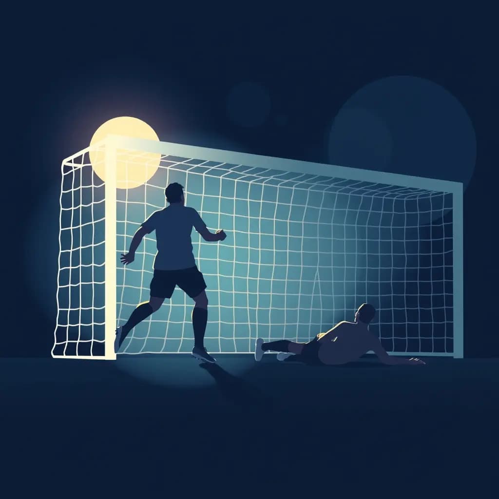 Dream illustration: Unable to take penalty