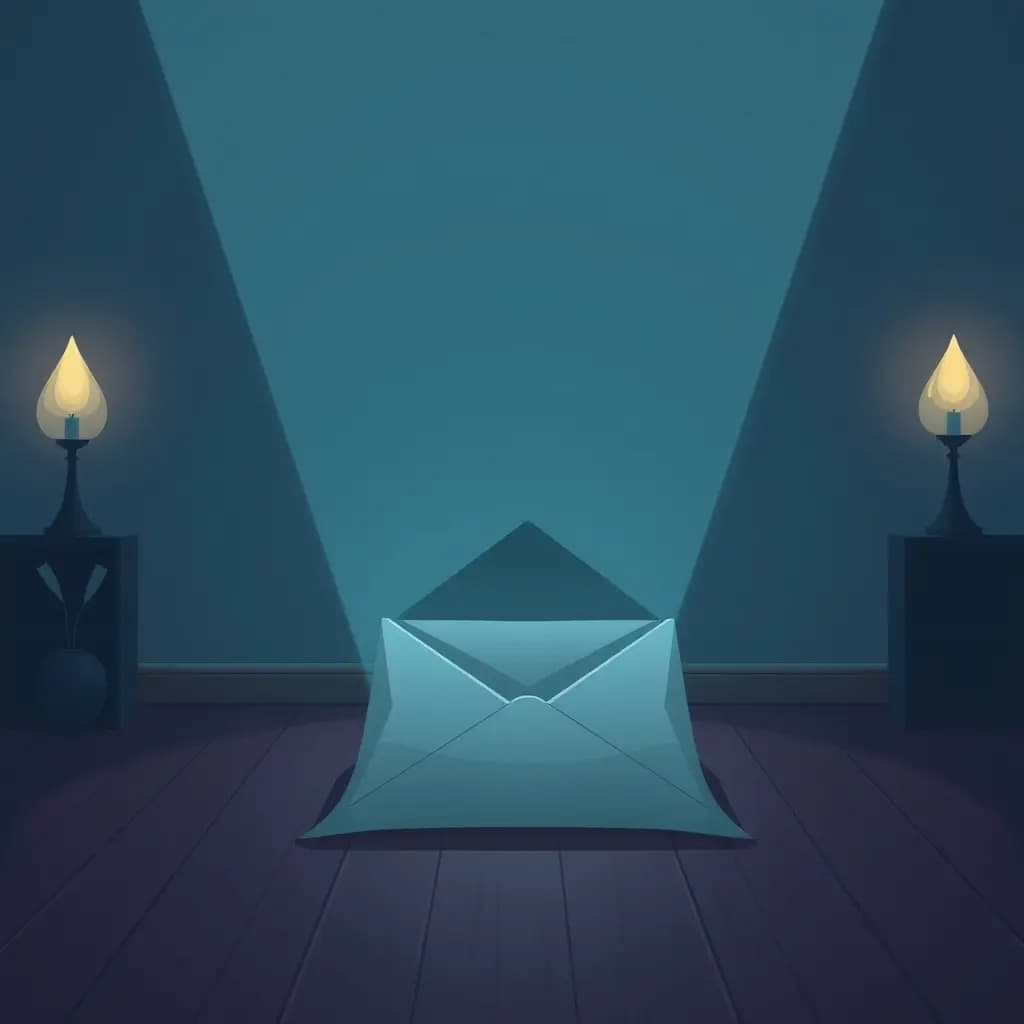Dream illustration: Uncovering a Sealed Envelope