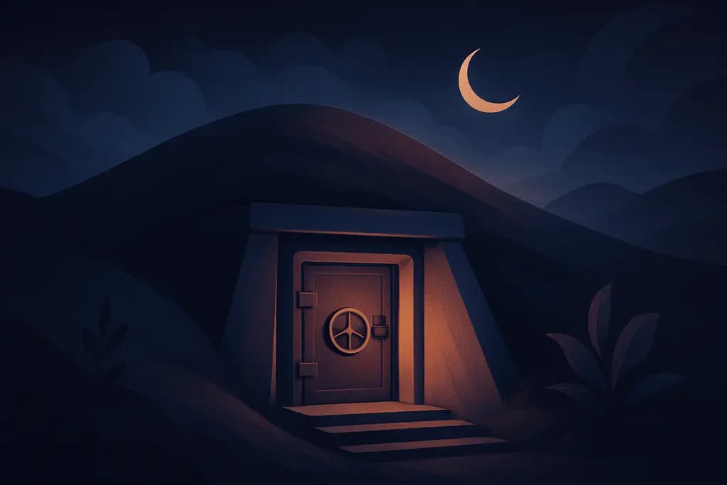 Dream illustration: Underground bunker