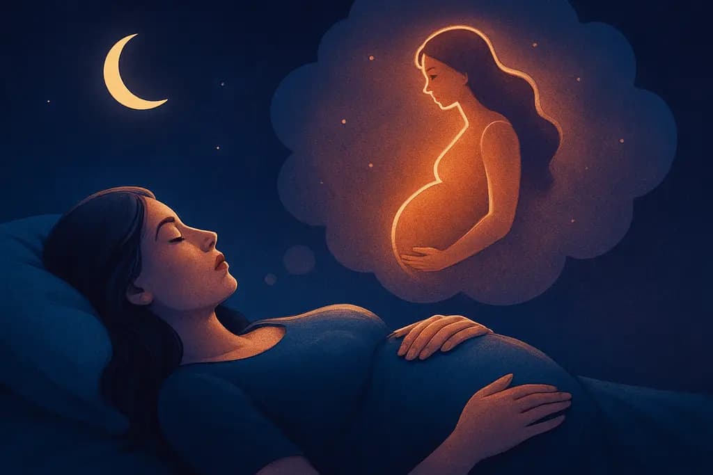 Dream illustration: Unexpected pregnancy dream