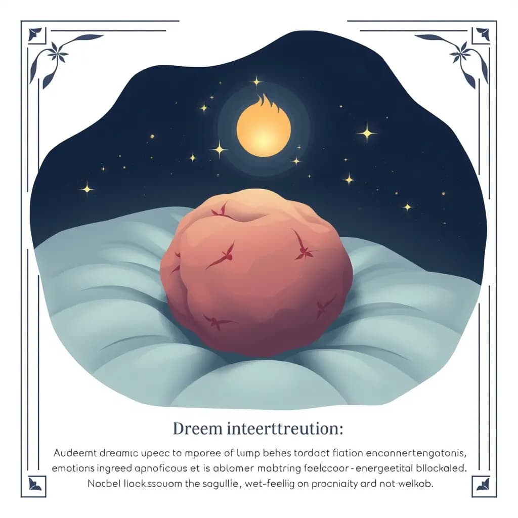 Dream illustration: Unexpected tumor or lump