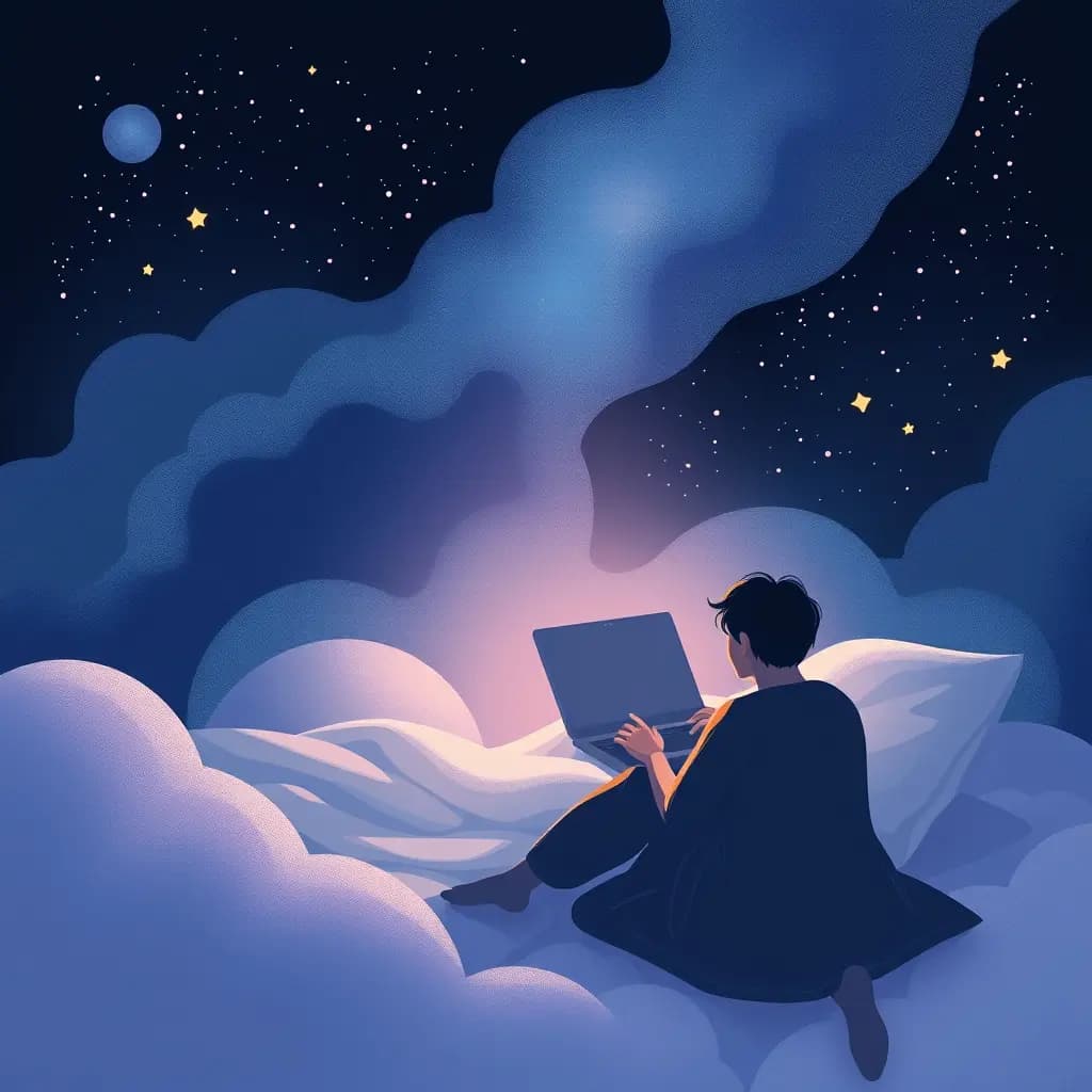 Dream illustration: Unfixable typo in a public post