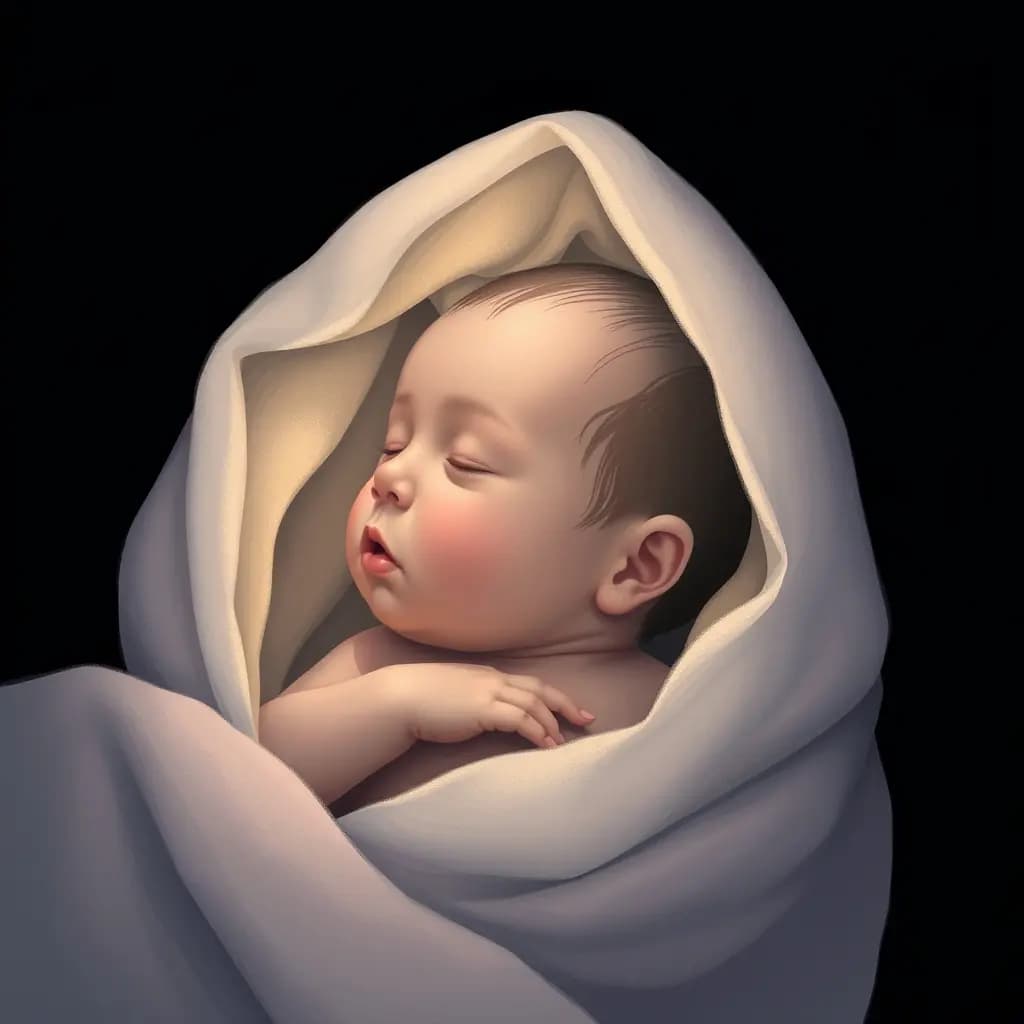 Dream illustration: Unknown baby
