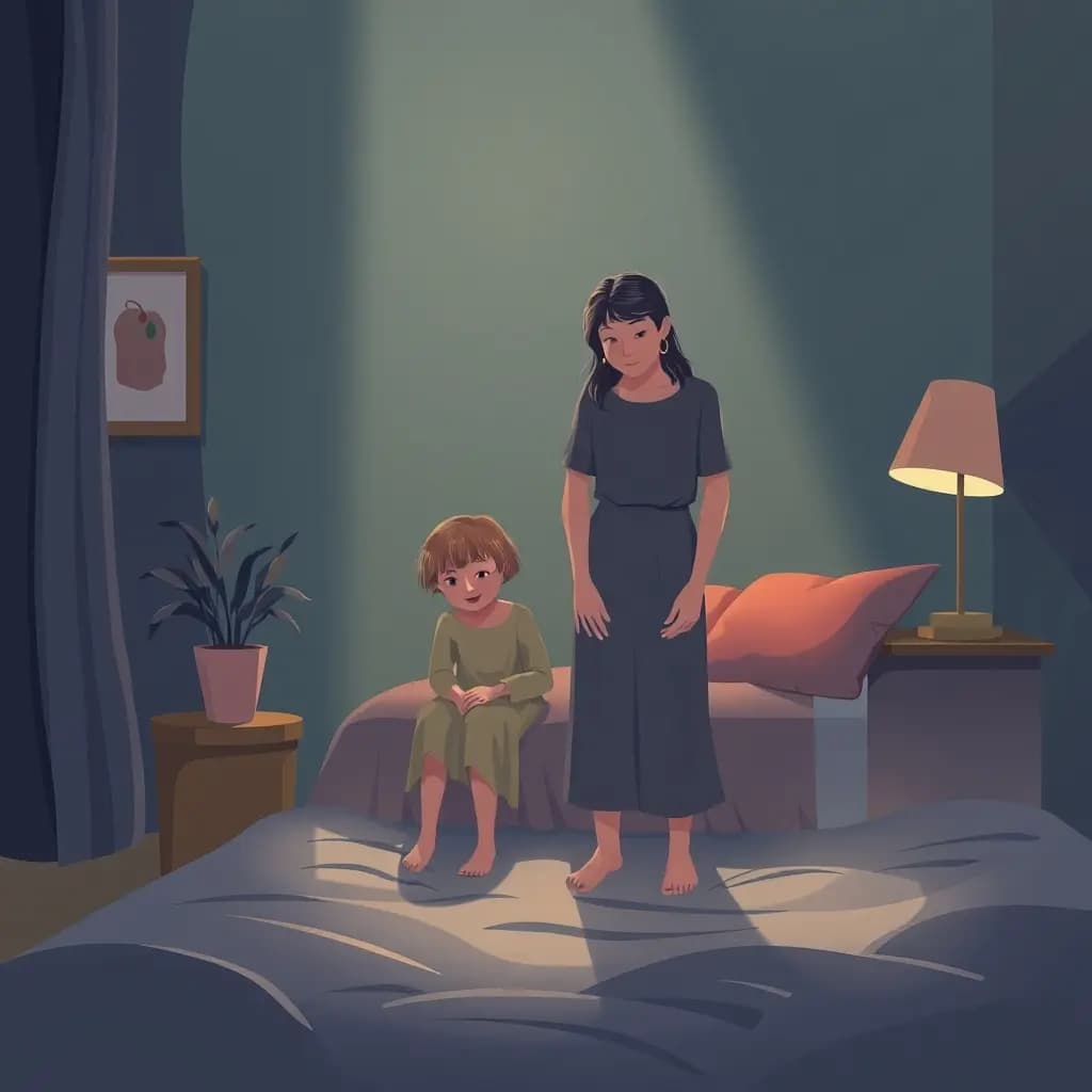 Dream illustration: Unknown step-parent appears