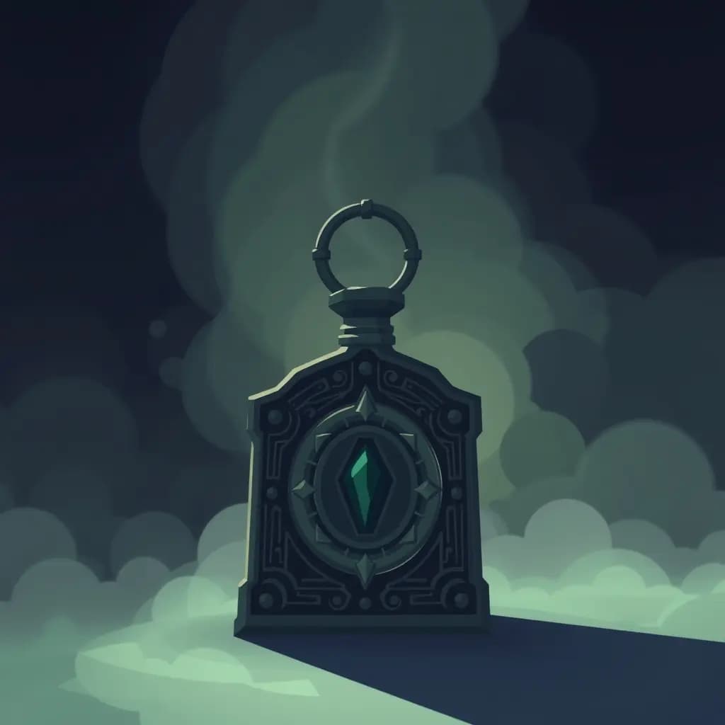 Dream illustration: Unlocking a cursed amulet