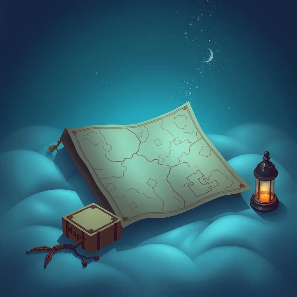 Dream illustration: Vanishing Map