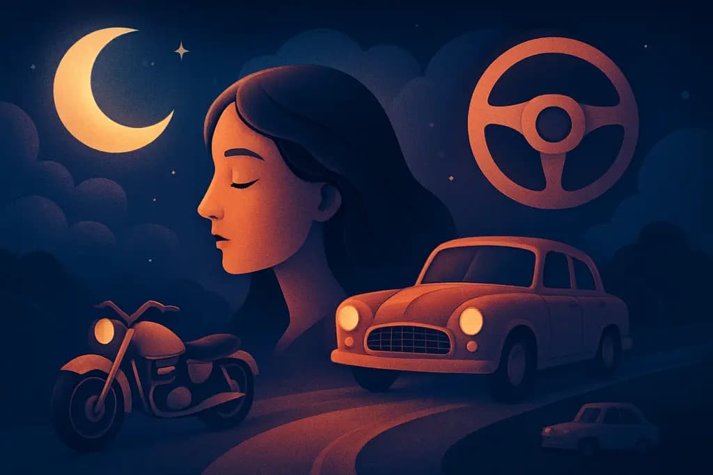 Dream illustration: vehicles dream meaning