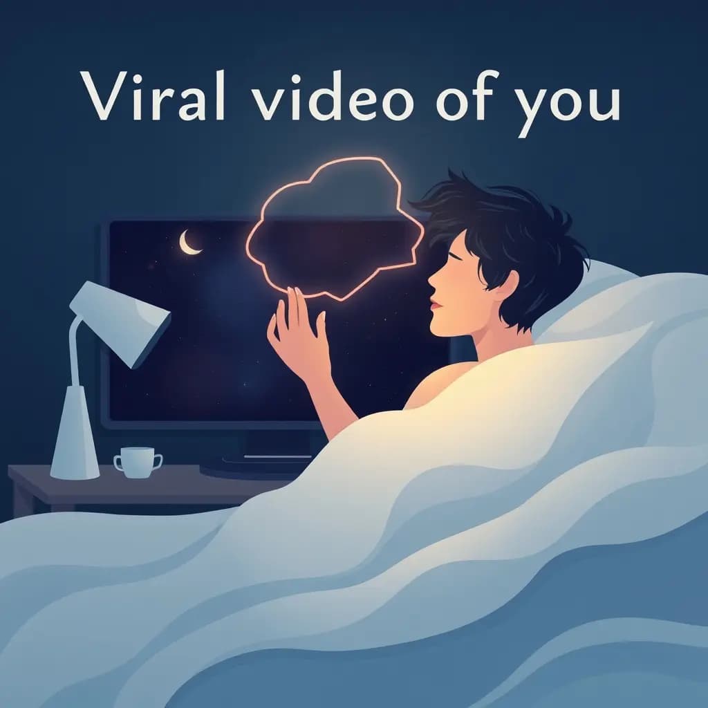 Dream illustration: Viral video of you