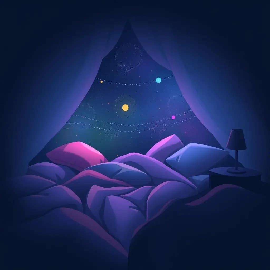 Dream illustration: Vivid Color Shift Dreams
