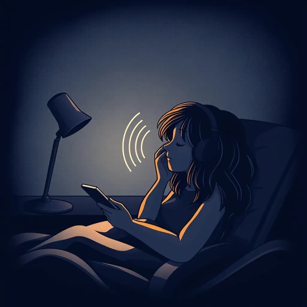 Dream illustration: Voicemail plays unfamiliar voice