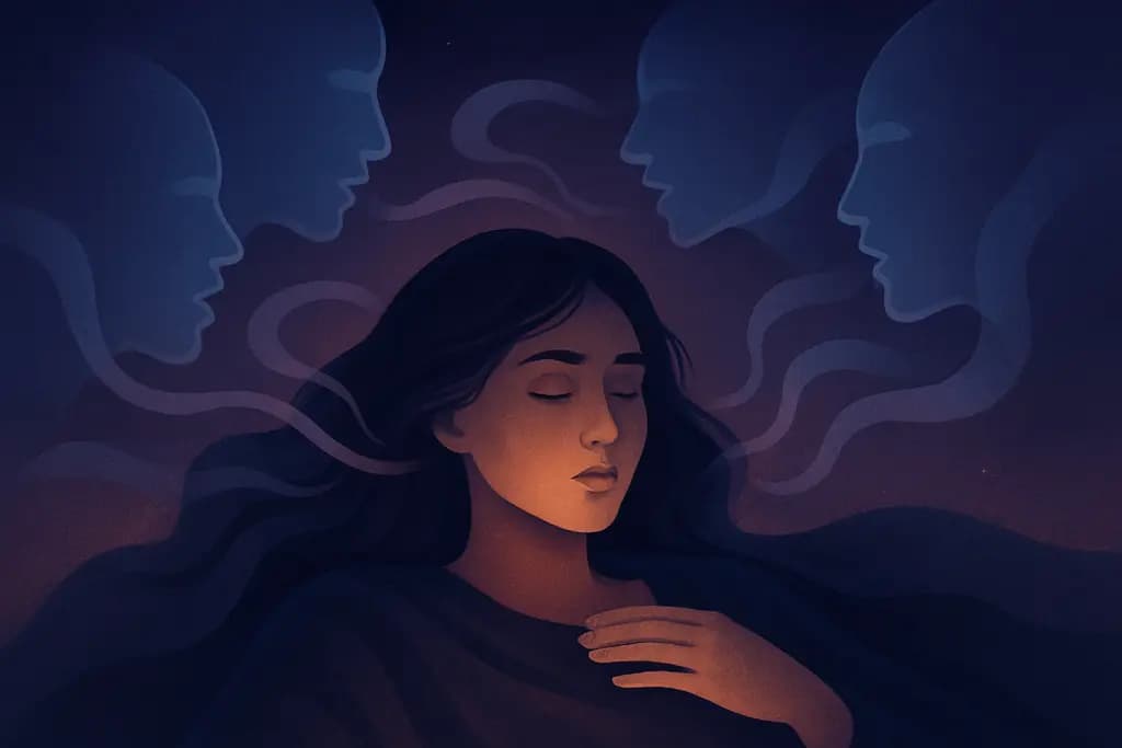 Dream illustration: Voices