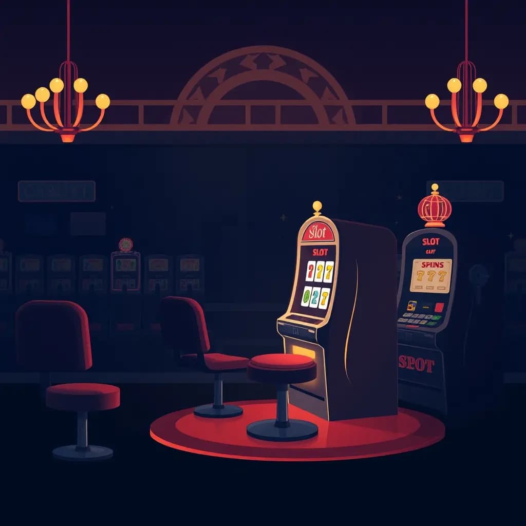 Dream illustration: Waiting for a Slot Machine