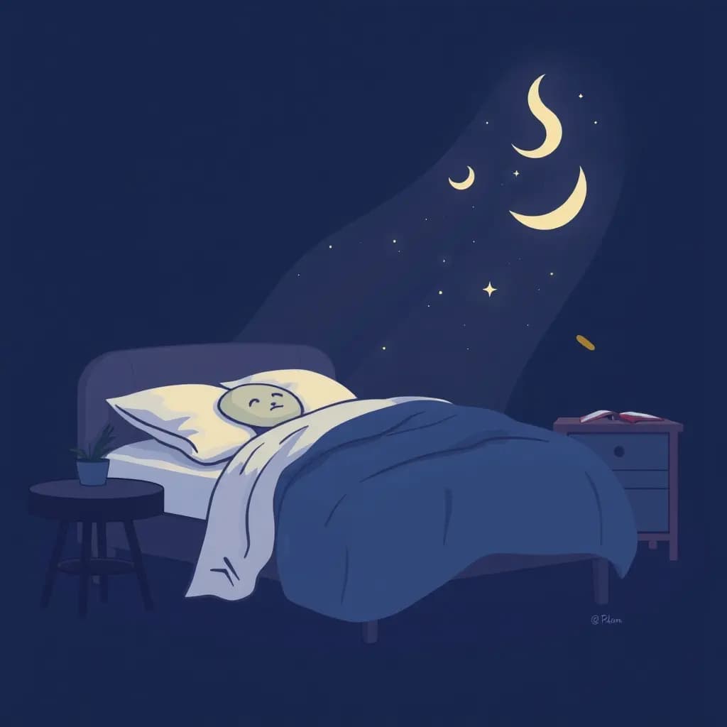 Dream illustration: Waking Up Feeling A Sense of Completion