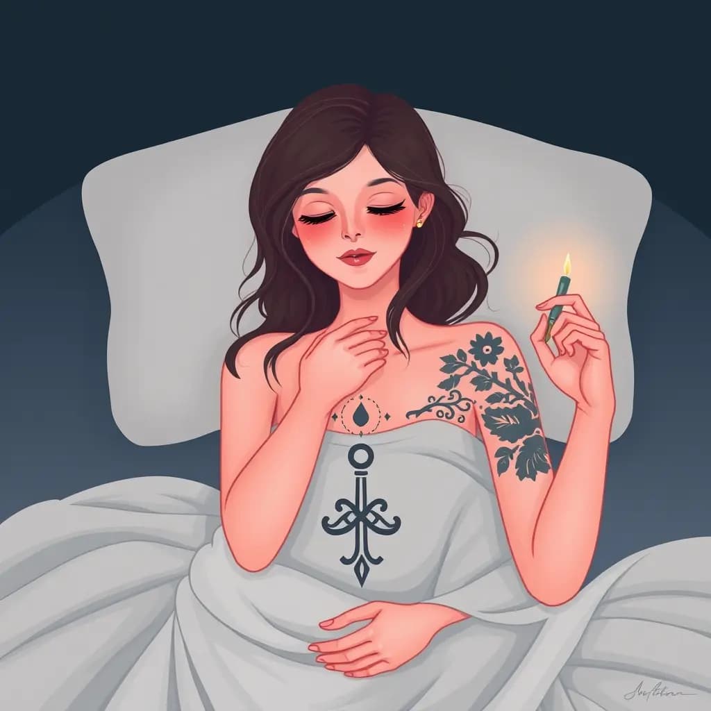 Dream illustration: Waking with a mysterious tattoo