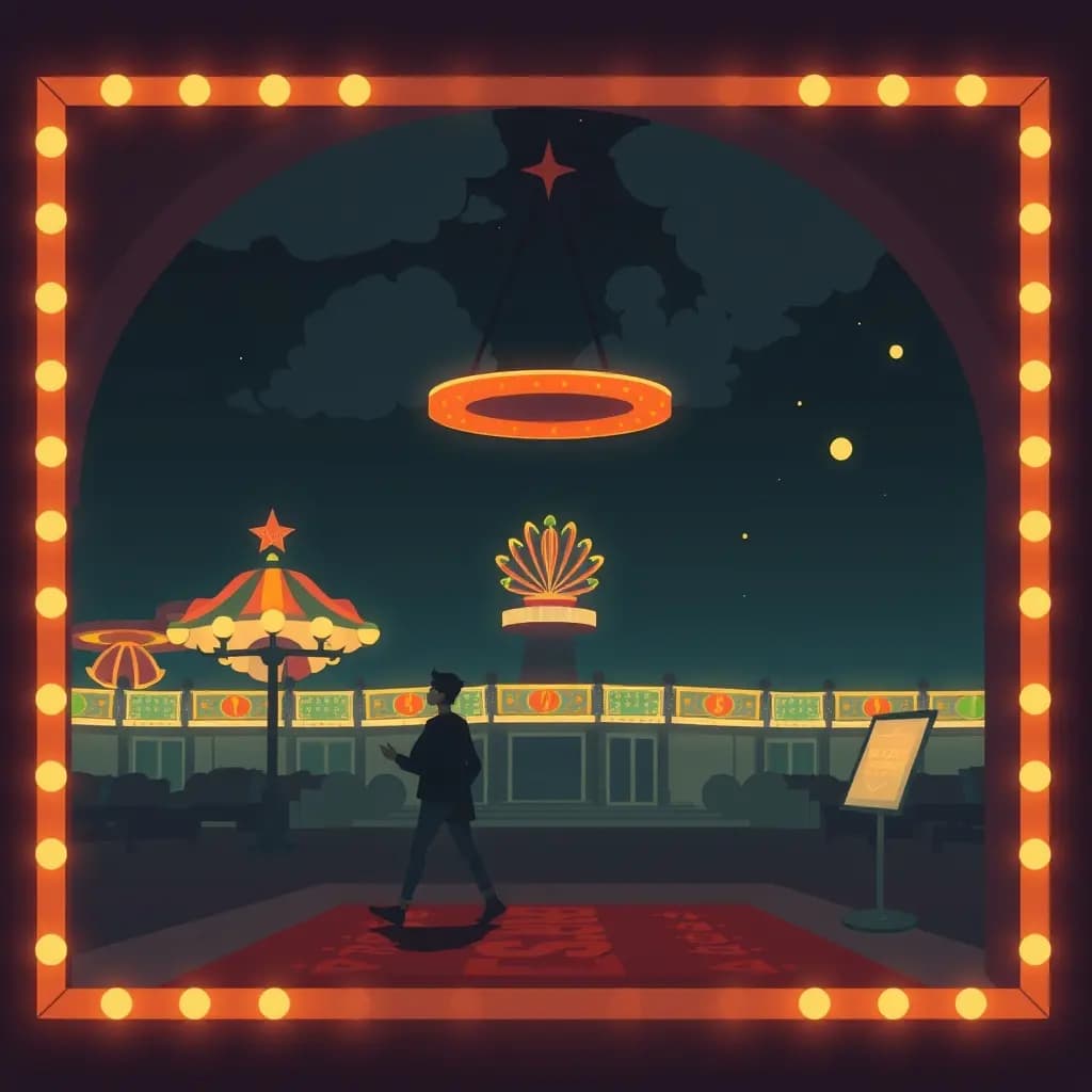 Dream illustration: Walking Past a Casino Without Entering