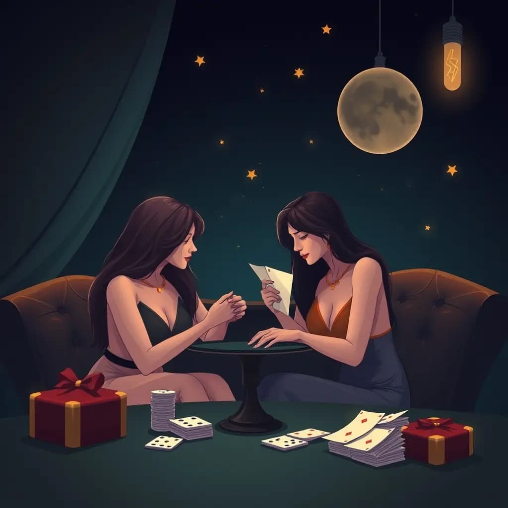 Dream illustration: Watching Your Partner Gamble