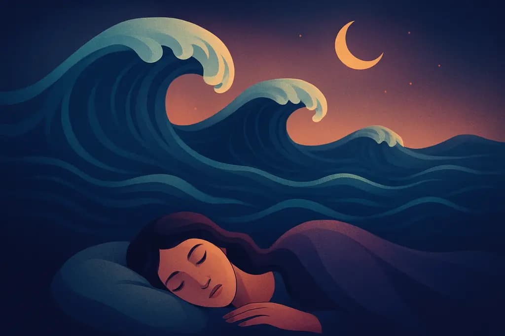 Dream illustration: Waves